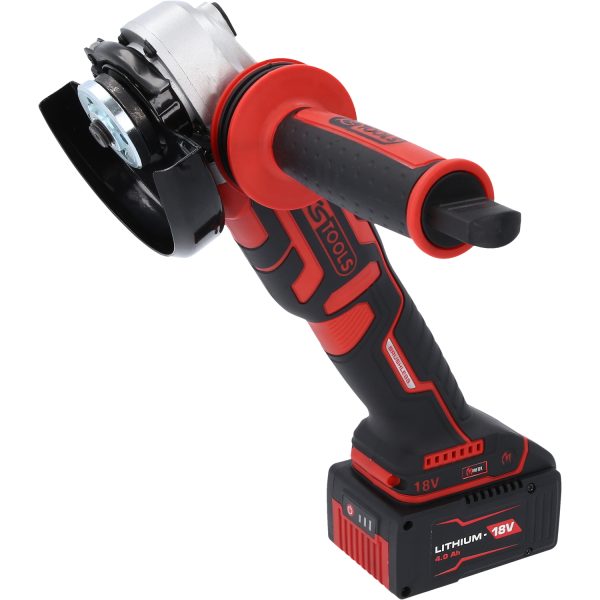 Kstools 515.6200-eMONSTER hiiliharjaton akkukäyttöinen kulmahiomakone