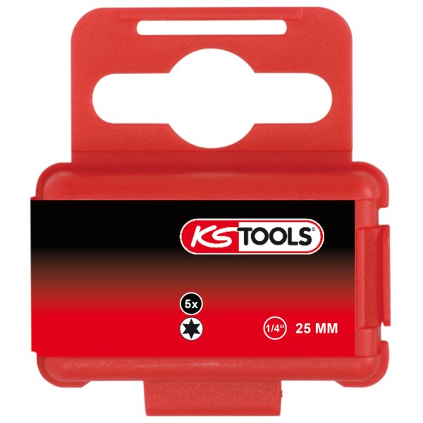 Kstools Kärki 25 mm Torx-ruuveille, 5 kpl pakkaus