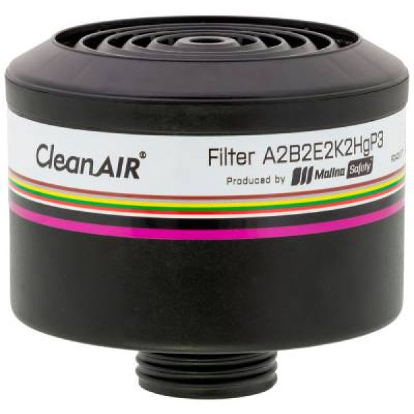 Yhdistelmäsuodatin CleanAIR ABEK2Hg P3
