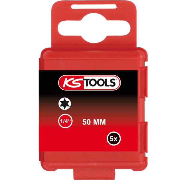 Kstools 1/4" PH kärkisarja 50 mm, 5 kpl:n pakkaus