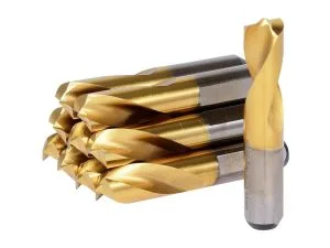 Kstools 332.0809 HSSE-TiN -pistehitsiporanterä, Ø 8 mm, 10 kpl:n pakkaus