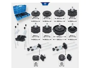 BT701220 Yleismallinen jarrujen ilmaamisessa käytettävä sovitinsarja, 20-os
