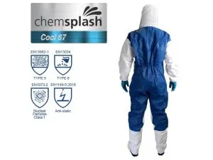 Kertakäyttöhaalari Chemsplash Cool 67 Type 5/6