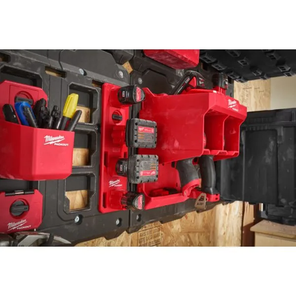 Milwaukee Packout akkuteline M12 neljälle akulle - Image 2