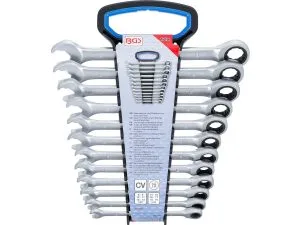 BGS-6545 räikkälenkkiavainsarja, 8 - 19 mm, 12-os