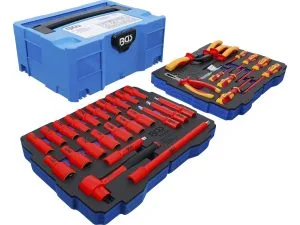 BGS VDE-pihti-/ruuvimeisseli- ja hylsyavainsarja 36 os.