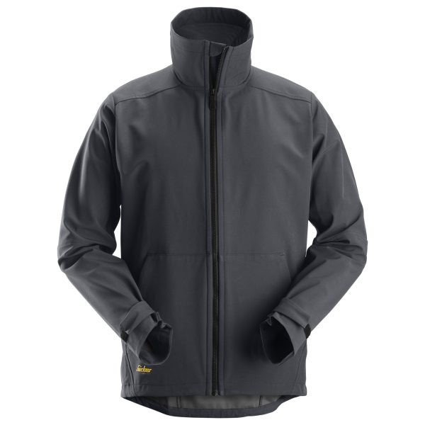 Snickers 1205  AllroundWork, tuulenpitävä SoftShell-työtakki, Steel Gray