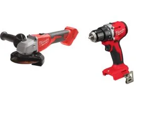 Milwaukee konepaketti akkuporakone + akkukulmahiomakone