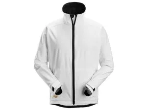 Snickers 1205  AllroundWork, tuulenpitävä SoftShell-työtakki Valkoinen
