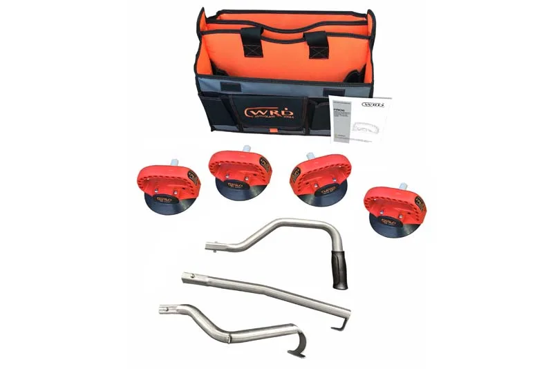 WRD PRO6 Tuulilasin asennusjärjestelmä 4 imunostimella