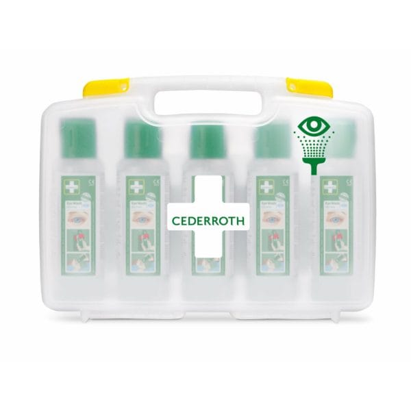 Kannettava silmänhuuhde laukussa Cederroth 51011042 5X500 ml