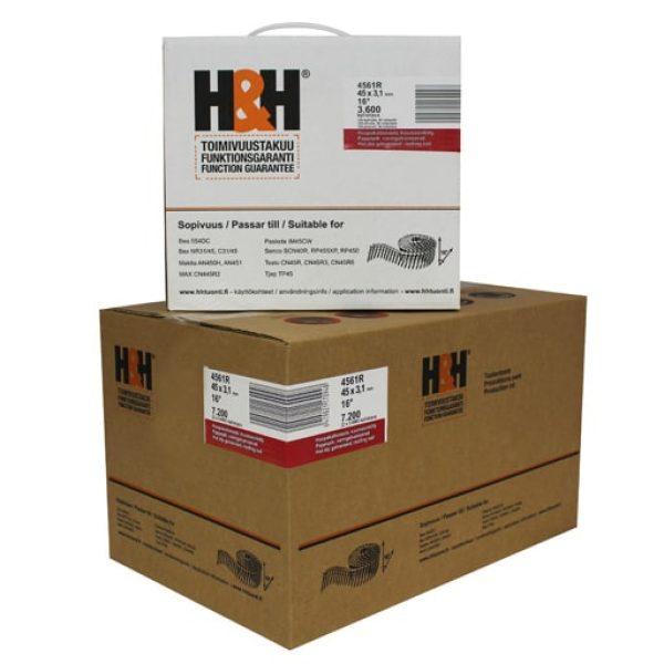 Huopakattonaula 45×3,1 ks sileä, 3600 kpl