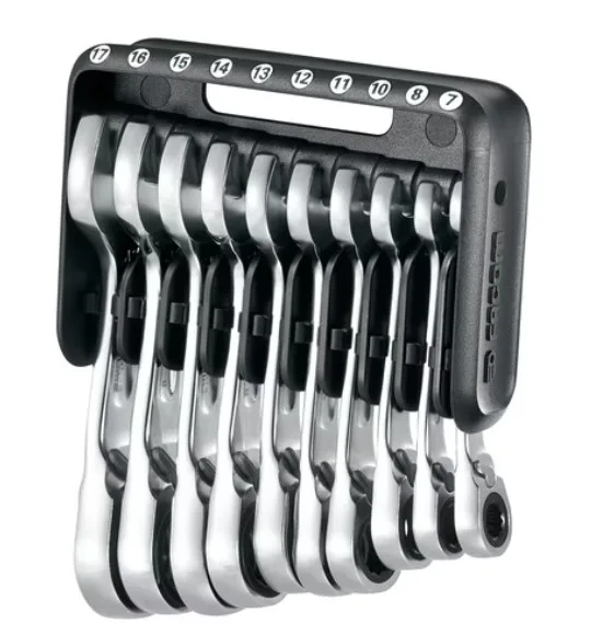 Facom 467BS.JP10 lyhyet räikkälenkit suunnanvaihdolla, 10-os