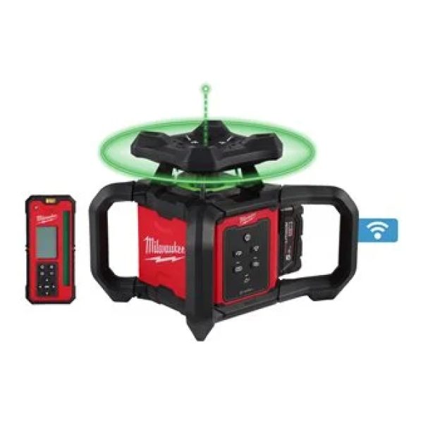 Milwaukee pyörivä akkutasolaser M18 RLOHVG300-501C