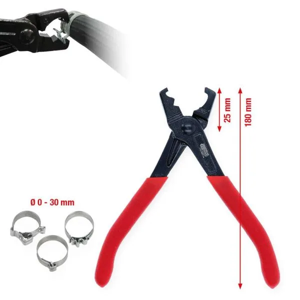 Kstools 115.0907-Letkuliitinpihdit automaattisesti lukittuville kiinnikkeille