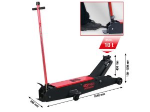 Kstools 160.1065 performance-hydraulinen hallitunkki 10 t