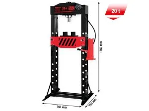 Kstools 160.1150 performance Hydraulinen korjaamopuristin, 20 000 kg