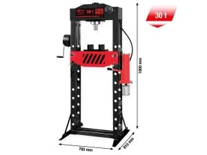 Kstools 160.1155 performance Hydraulinen korjaamopuristin, 30 000 kg