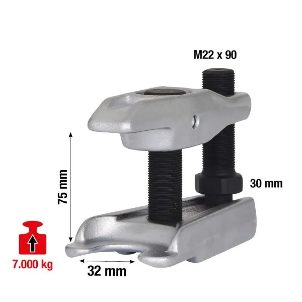 Kstools 450.0070 Yleismallinen irrotin pallonivelelle, 32 mm