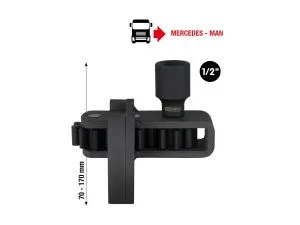 Kstools 455.0021 moottorin pyörityslaite, Mercedes-MAN, 100mm