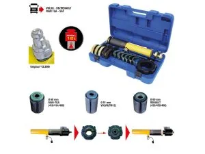 Kstools 460.1705 uraholkkityökalusarja Silent-laakerin uraholkeille, 19-os