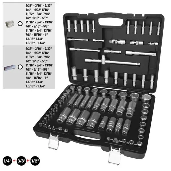 Kstools 917.0082 hylsysarja 1/2", 82-os, tuumakoot