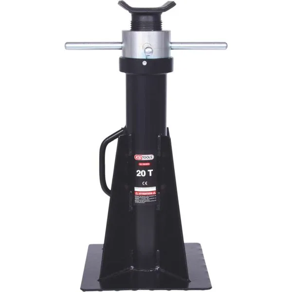 Kstools 160.0378 Teräksinen alustapukki pikalukituksella, 20 t