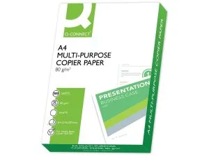 Kopiopaperi Q-Connect A4 80g/500 Lavallinen, 240 riisiä