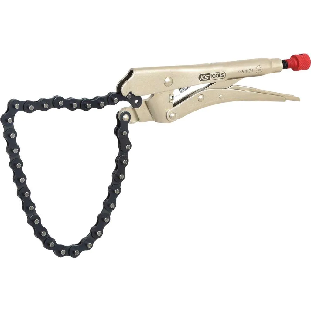 Kstools 115.1171 Ketjulukkopihdit, 220 mm