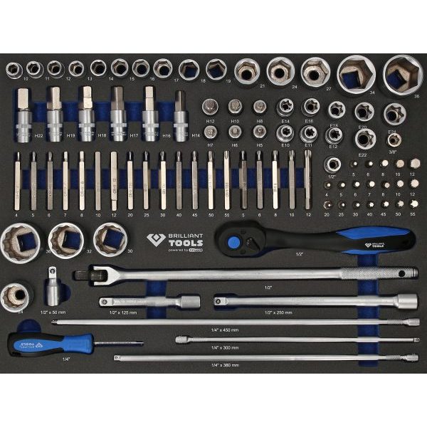 BrillianTools BT153225 Raskaankaluston työkaluvaunu - Image 4