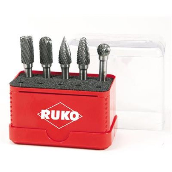 RUKO kovametalliviilasarja 5-os muovilaatikko