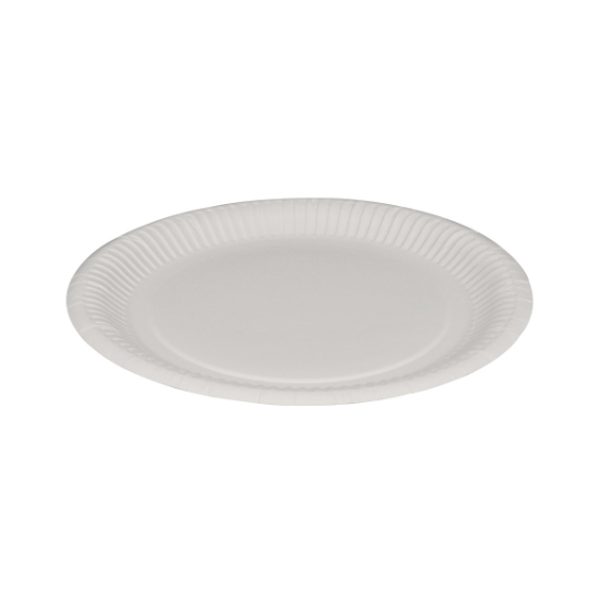 ABENA Gastro paperilautanen 22,5cm valk. 100kpl