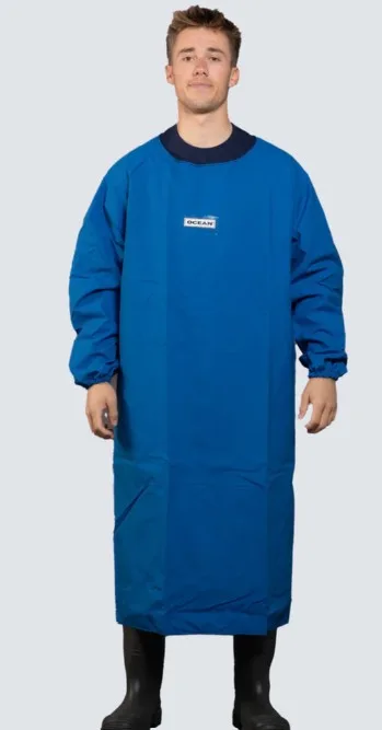 Menton Premium esiliina hihoilla Sininen