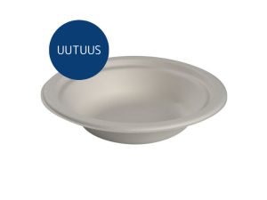 UUTUUS GASTRO kuitulautanen syvä 400ml Ø18cm valk. 50kpl