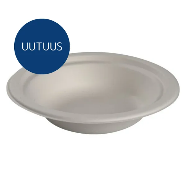 UUTUUS GASTRO kuitulautanen syvä 400ml Ø18cm valk. 50kpl