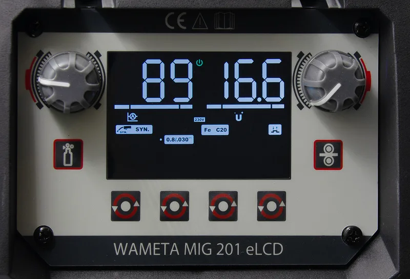 Hitsasukone MIG 202 eLCD Wameta - Image 2