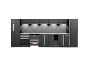 Kstools 866.6235 Korjaamokaappijärjestelmä, suora, 4600 x 500 mm, versio 2