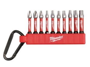 Milwaukee SHOCKWAVE IMPACT DUTY-Kärkisarja T50MM karabiinihaalla 10-os