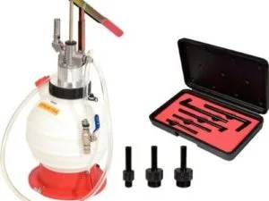 Öljyn ja nesteiden huolto  työkalut