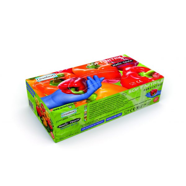 Kertakäyttökäsine Nitriili Magic Touch®, 200 kpl/ras