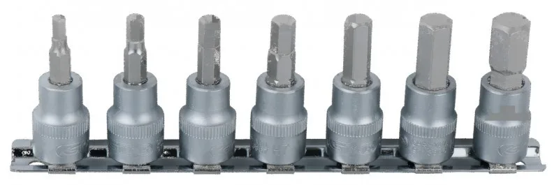 Kuusiokolohylsyt 3/8"