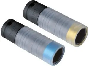 Alumiinivannehylsyt 17 ja 19 mm Slimpower