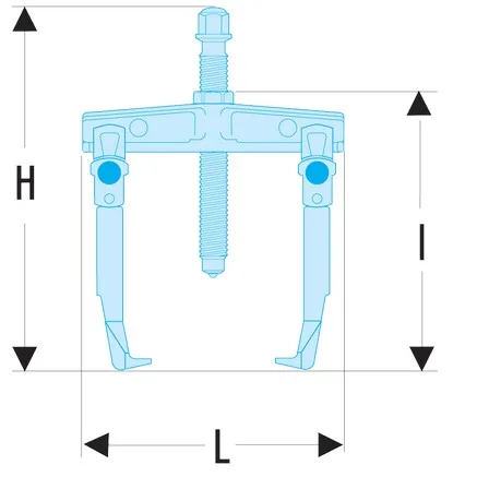 Ulosvedin sisä ja ulkopuoliseen otteeseen Facom U.32T-20 - Image 2