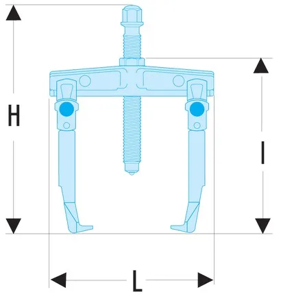 Ulosvedin kiristyssangalla U.42B Facom - Image 2