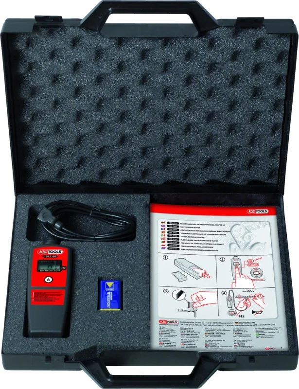 Kastools 150.3165 Elektroninen hihnan kireyden mittari