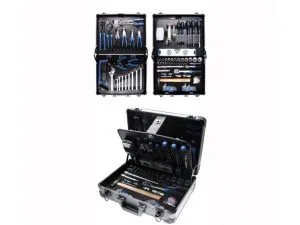 Työkalut alumiinisalkussa BGS 15501