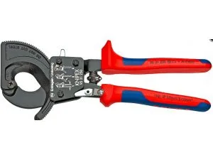 Kaapelileikkuri 250 mm (Räikkäperiaate) KNIPEX