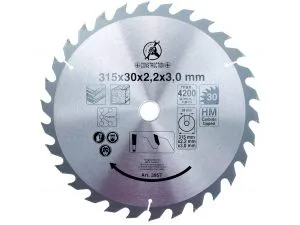 Sirkkelin terä 315 mm BGS-3957